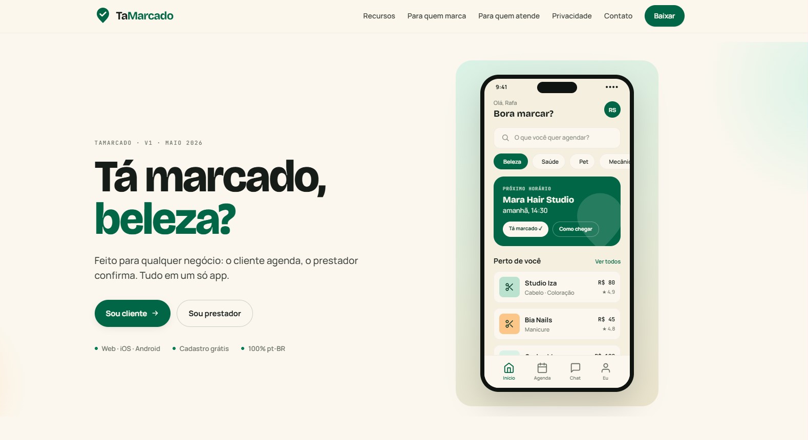 Tá marcado